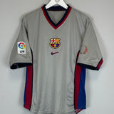 1998/01 BARCELONA RIVALDO #11 AWAY SHIRT (S) NIKE