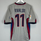 1998/01 BARCELONA RIVALDO #11 AWAY SHIRT (S) NIKE