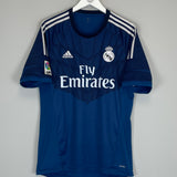 Shop 2014/15 REAL MADRID CASILLAS #1 GK SHIRT (M) ADIDAS, classic football shirts, vintage football shirts & retro soccer jerseys at Cult Kits