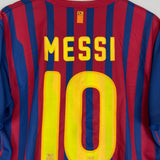 2011/12 BARCELONA MESSI #10 HOME SHIRT (L) NIKE