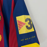 Shop 2010/11 BARCELONA DAVID VILLA #7 HOME SHIRT (L) NIKE, classic football shirts, vintage football shirts & retro soccer jerseys at Cult Kits