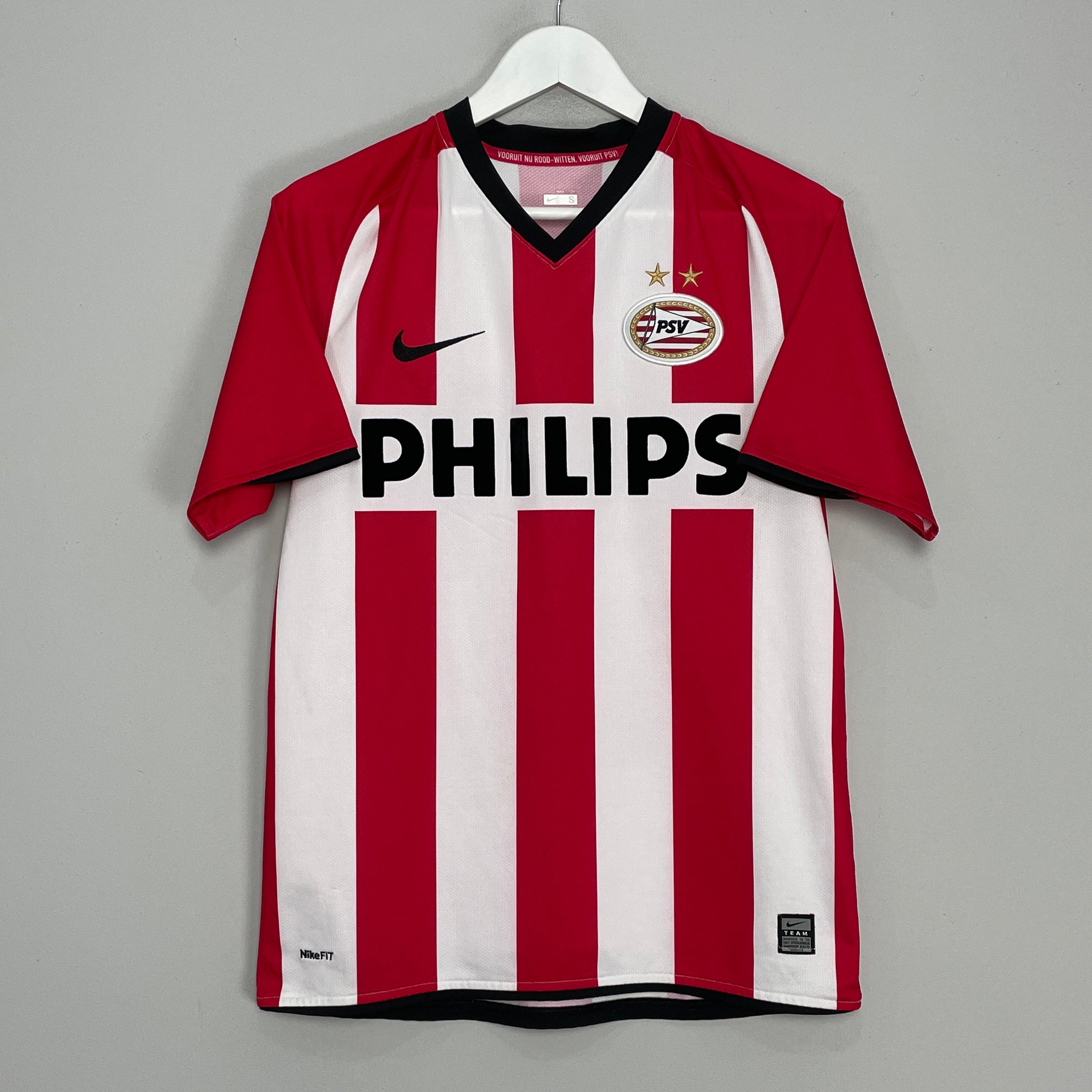 Shop 2008/10 PSV HOME SHIRT (S) NIKE, classic football shirts, vintage football shirts & retro soccer jerseys at Cult Kits
