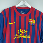 Shop 2011/12 BARCELONA MESSI #10 HOME SHIRT (L) NIKE, classic football shirts, vintage football shirts & retro soccer jerseys at Cult Kits