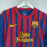Shop 2011/12 BARCELONA MESSI #10 HOME SHIRT (L) NIKE, classic football shirts, vintage football shirts & retro soccer jerseys at Cult Kits