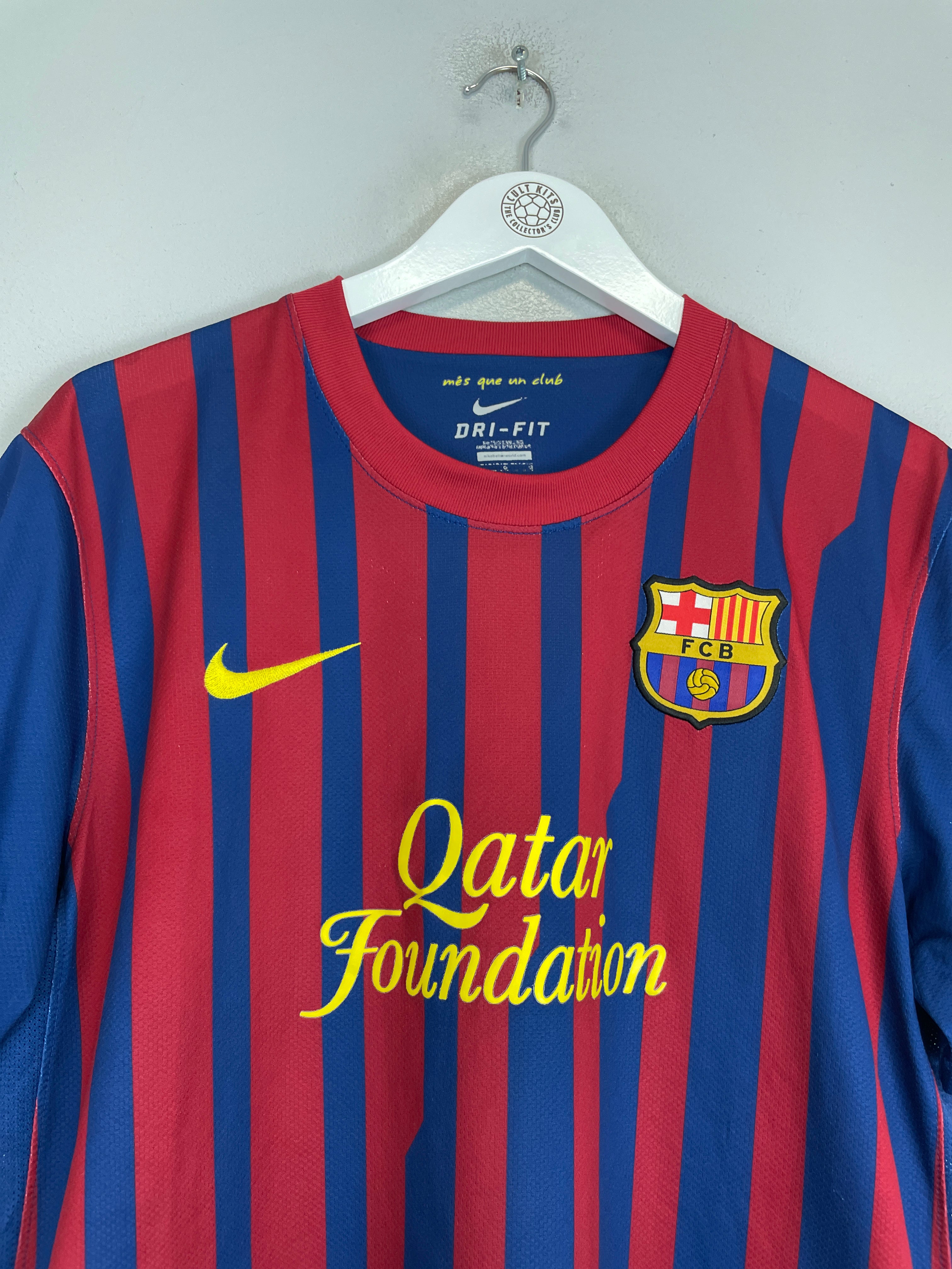 Shop 2011/12 BARCELONA MESSI #10 HOME SHIRT (L) NIKE, classic football shirts, vintage football shirts & retro soccer jerseys at Cult Kits