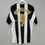 2004/05 JUVENTUS IBRAHIMOVIC #9 HOME SHIRT (L) NIKE