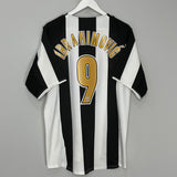 2004/05 JUVENTUS IBRAHIMOVIC #9 HOME SHIRT (L) NIKE
