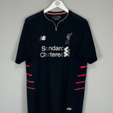 Shop 2016/17 LIVERPOOL MANE #19 AWAY SHIRT (L) NEW BALANCE, classic football shirts, vintage football shirts & retro soccer jerseys at Cult Kits