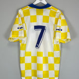 1994/95 MACCABI TEL AVIV #7 HOME SHIRT (L) DIADORA