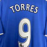 2011/12 CHELSEA TORRES #9 HOME SHIRT (XL) ADIDAS