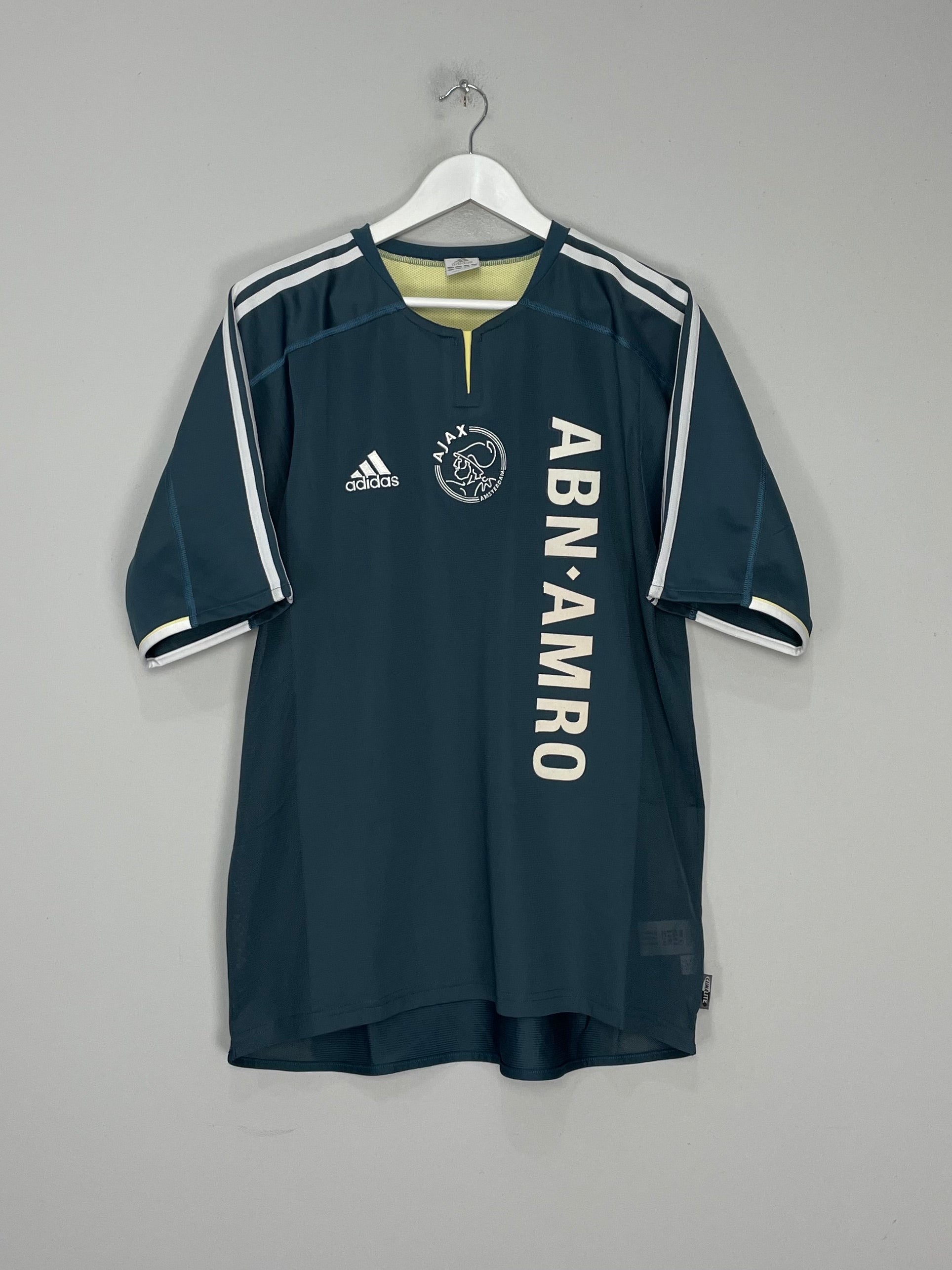 2003/04 AJAX AWAY SHIRT (L) ADIDAS