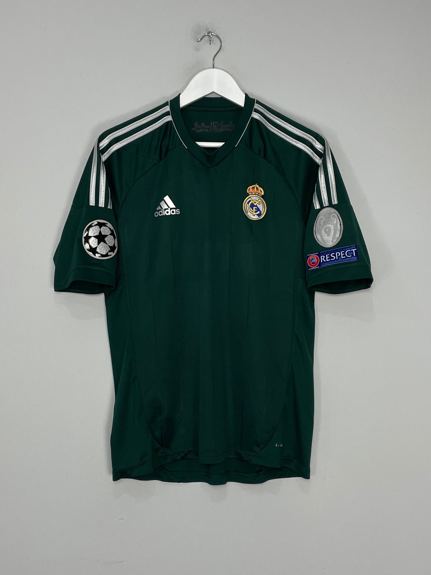 Shop 2012/13 REAL MADRID RONALDO #7 C/L THIRD SHIRT (M) ADIDAS, classic football shirts, vintage football shirts & retro soccer jerseys at Cult Kits