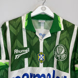 Shop 1996 PALMEIRAS #10 HOME SHIRT (M) RHUMMEL, classic football shirts, vintage football shirts & retro soccer jerseys at Cult Kits