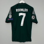 Shop 2012/13 REAL MADRID RONALDO #7 C/L THIRD SHIRT (M) ADIDAS, classic football shirts, vintage football shirts & retro soccer jerseys at Cult Kits