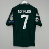 Shop 2012/13 REAL MADRID RONALDO #7 C/L THIRD SHIRT (M) ADIDAS, classic football shirts, vintage football shirts & retro soccer jerseys at Cult Kits
