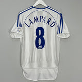 Shop 2006/07 CHELSEA LAMPARD #8 AWAY SHIRT (M) ADIDAS, classic football shirts, vintage football shirts & retro soccer jerseys at Cult Kits