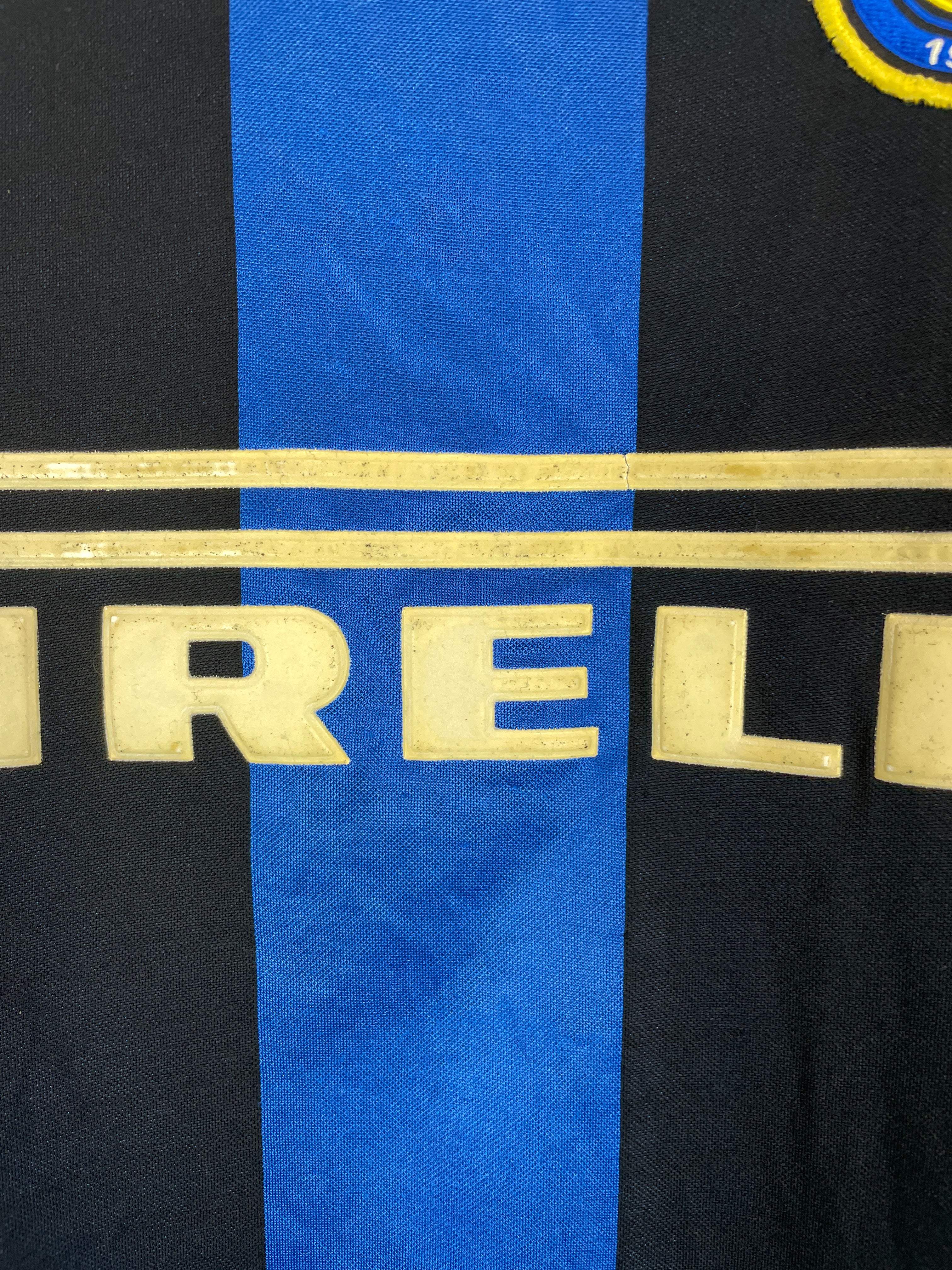 Shop 1999/00 INTER MILAN RONALDO #9 HOME SHIRT (L) NIKE, classic football shirts, vintage football shirts & retro soccer jerseys at Cult Kits