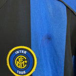 Shop 1999/00 INTER MILAN RONALDO #9 HOME SHIRT (L) NIKE, classic football shirts, vintage football shirts & retro soccer jerseys at Cult Kits