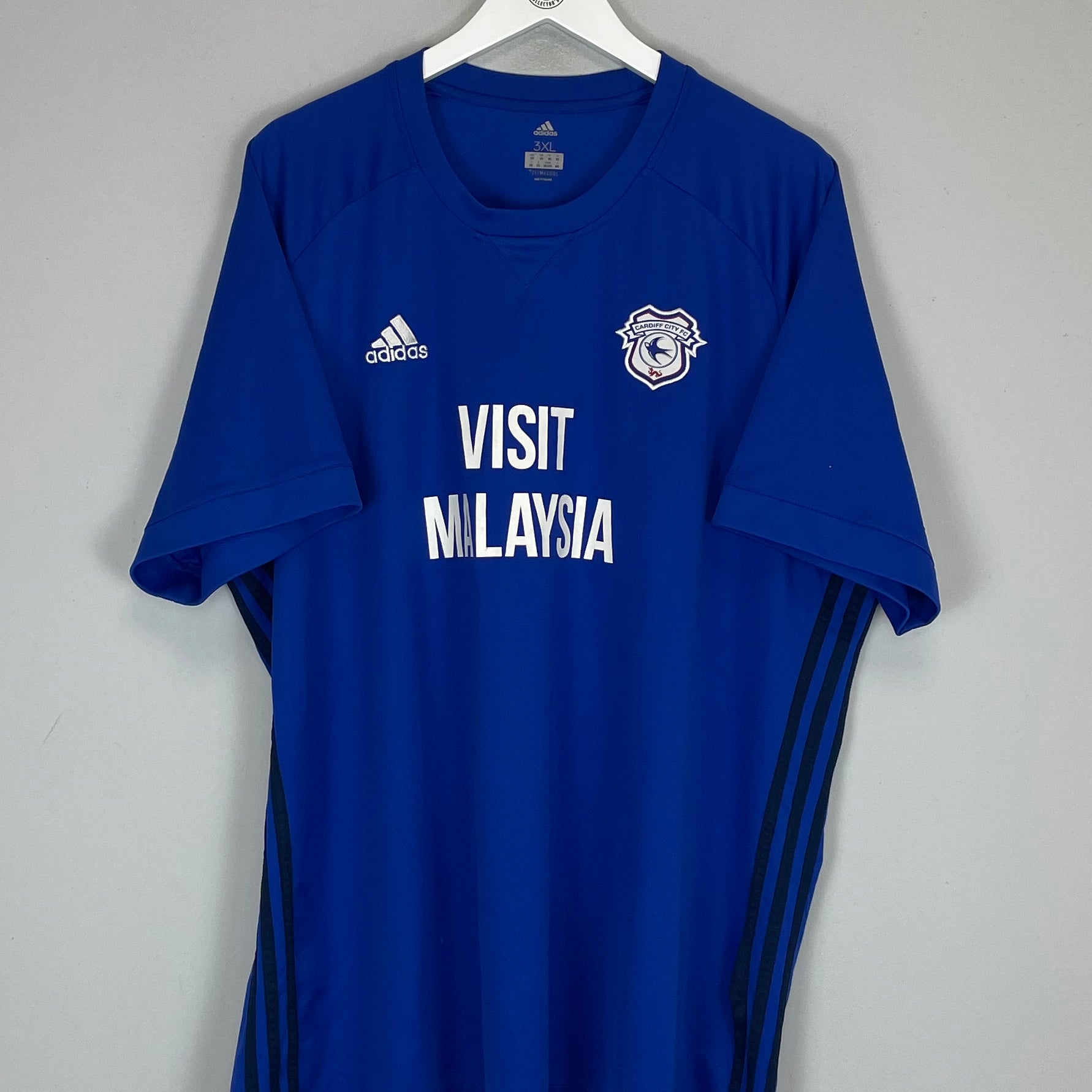 Shop 2017/18 CARDIFF CITY HOME SHIRT (XXXL) ADIDAS, classic football shirts, vintage football shirts & retro soccer jerseys at Cult Kits