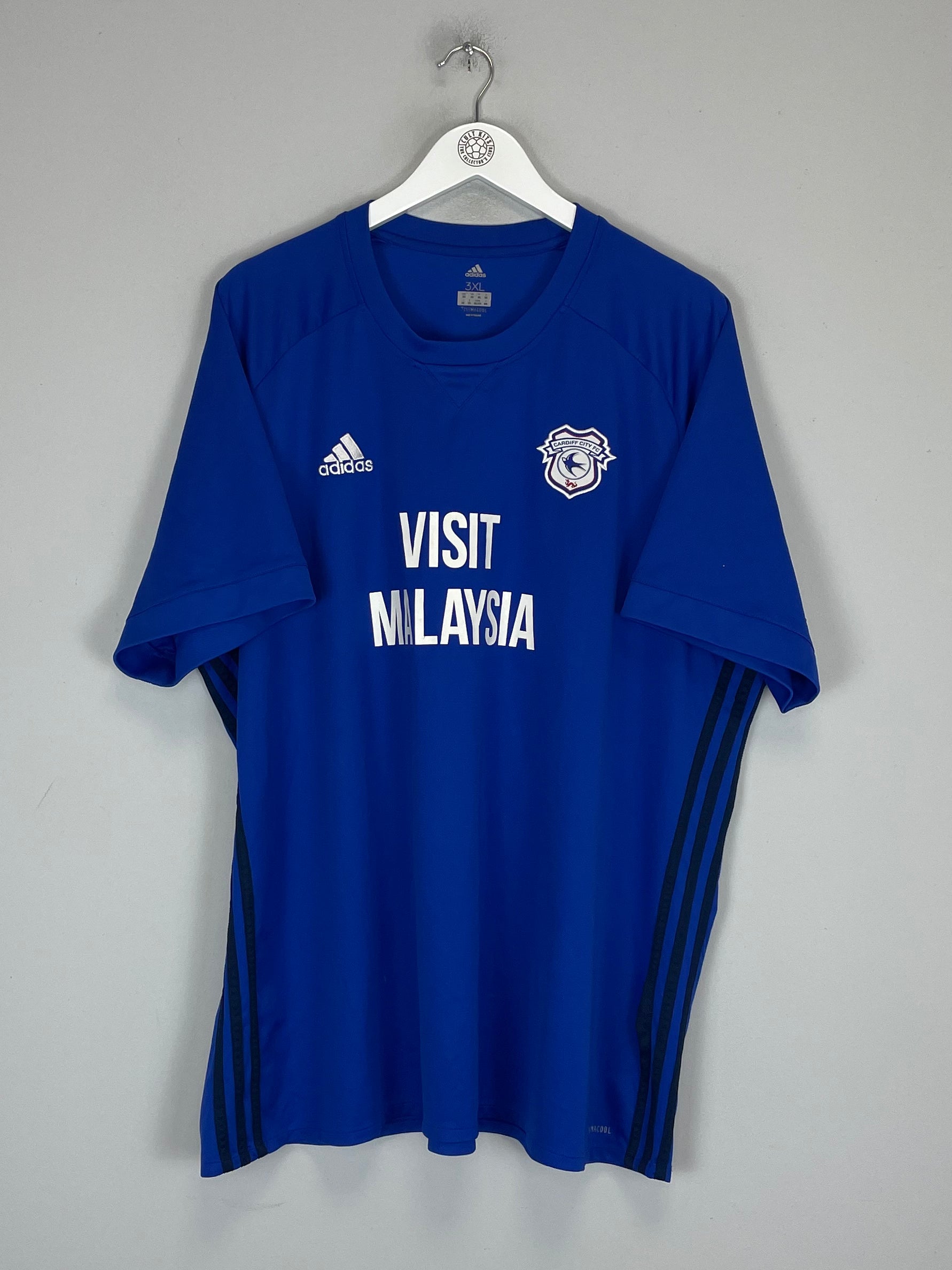 Shop 2017/18 CARDIFF CITY HOME SHIRT (XXXL) ADIDAS, classic football shirts, vintage football shirts & retro soccer jerseys at Cult Kits