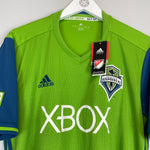 Shop 2016/17 SEATTLE SOUNDERS *BNWT* HOME SHIRT (L) ADIDAS, classic football shirts, vintage football shirts & retro soccer jerseys at Cult Kits