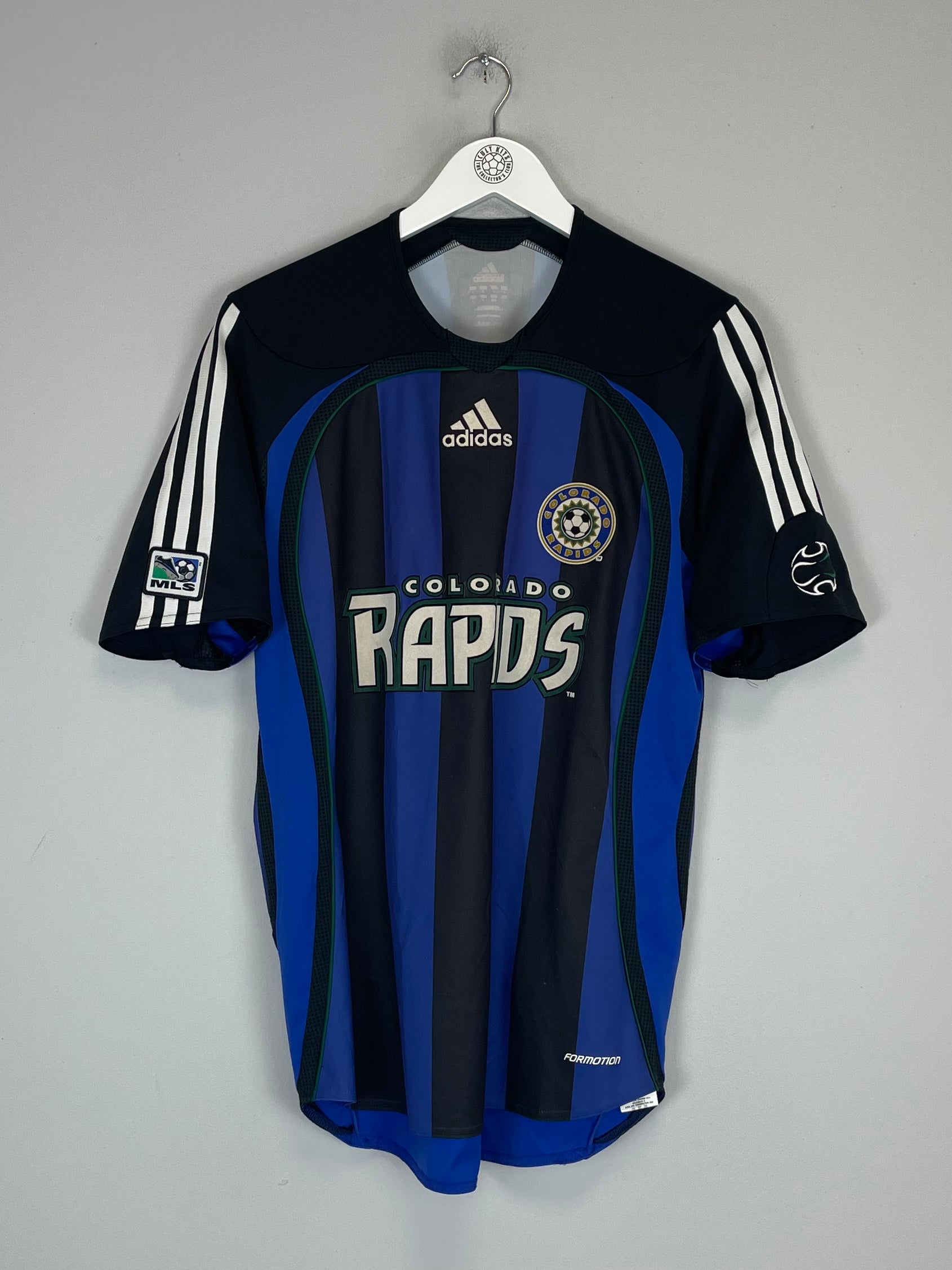 Shop 2006/07 COLORADO RAPIDS HOME SHIRT (L) ADIDAS, classic football shirts, vintage football shirts & retro soccer jerseys at Cult Kits