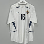 Shop 2002/04 PORTUGAL C.RONALDO #16 AWAY SHIRT (L) NIKE, classic football shirts, vintage football shirts & retro soccer jerseys at Cult Kits