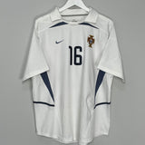 Shop 2002/04 PORTUGAL C.RONALDO #16 AWAY SHIRT (L) NIKE, classic football shirts, vintage football shirts & retro soccer jerseys at Cult Kits