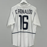 Shop 2002/04 PORTUGAL C.RONALDO #16 AWAY SHIRT (L) NIKE, classic football shirts, vintage football shirts & retro soccer jerseys at Cult Kits