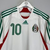 2007/08 MEXICO BLANCO #10 AWAY SHIRT (M) ADIDAS