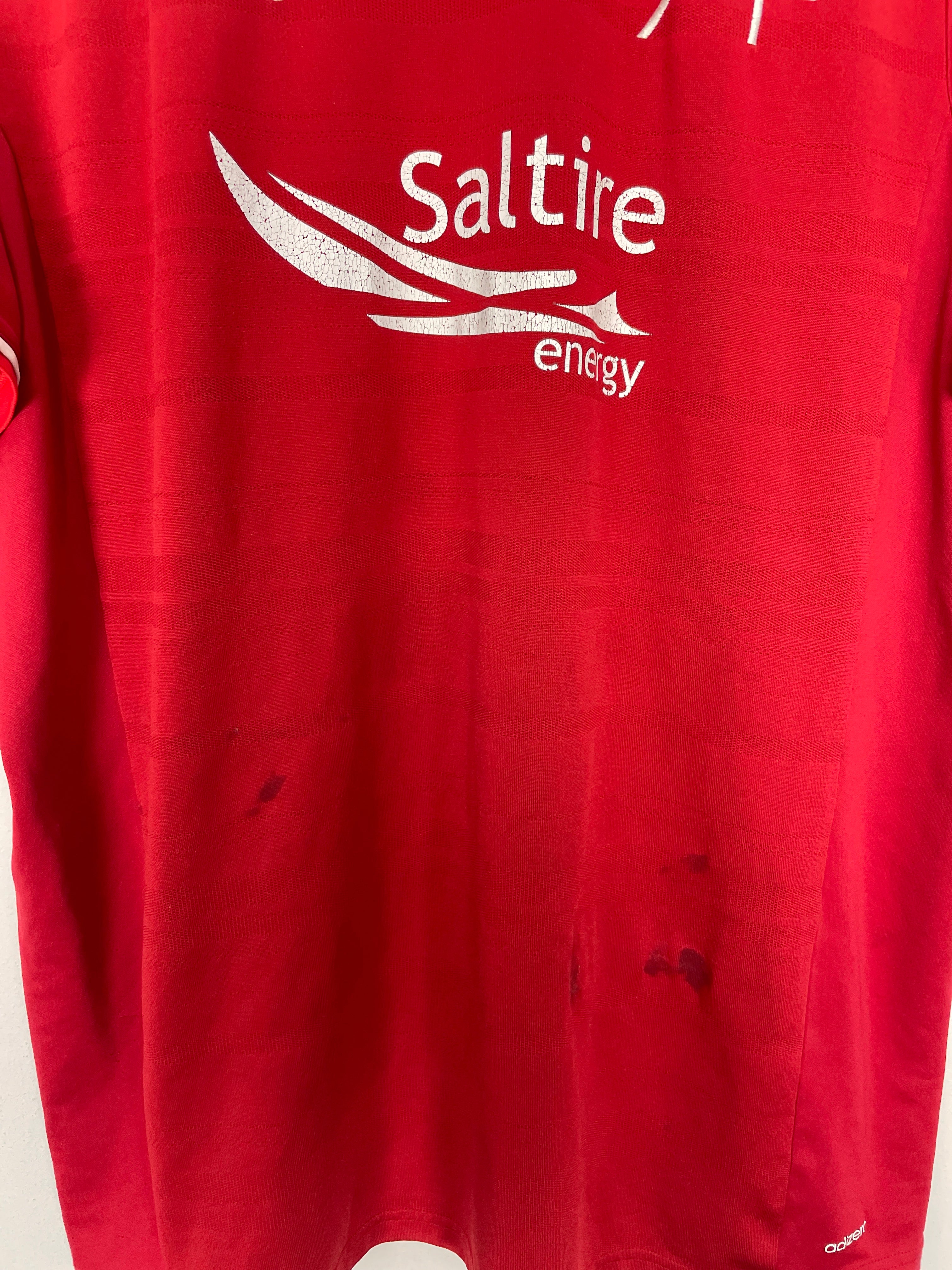 Shop 2014/15 ABERDEEN HOME SHIRT (XXL) ADIDAS, classic football shirts, vintage football shirts & retro soccer jerseys at Cult Kits