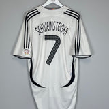 Shop 2006/07 GERMANY SCHWEINSTEIGER #7 HOME SHIRT (XL) ADIDAS, classic football shirts, vintage football shirts & retro soccer jerseys at Cult Kits