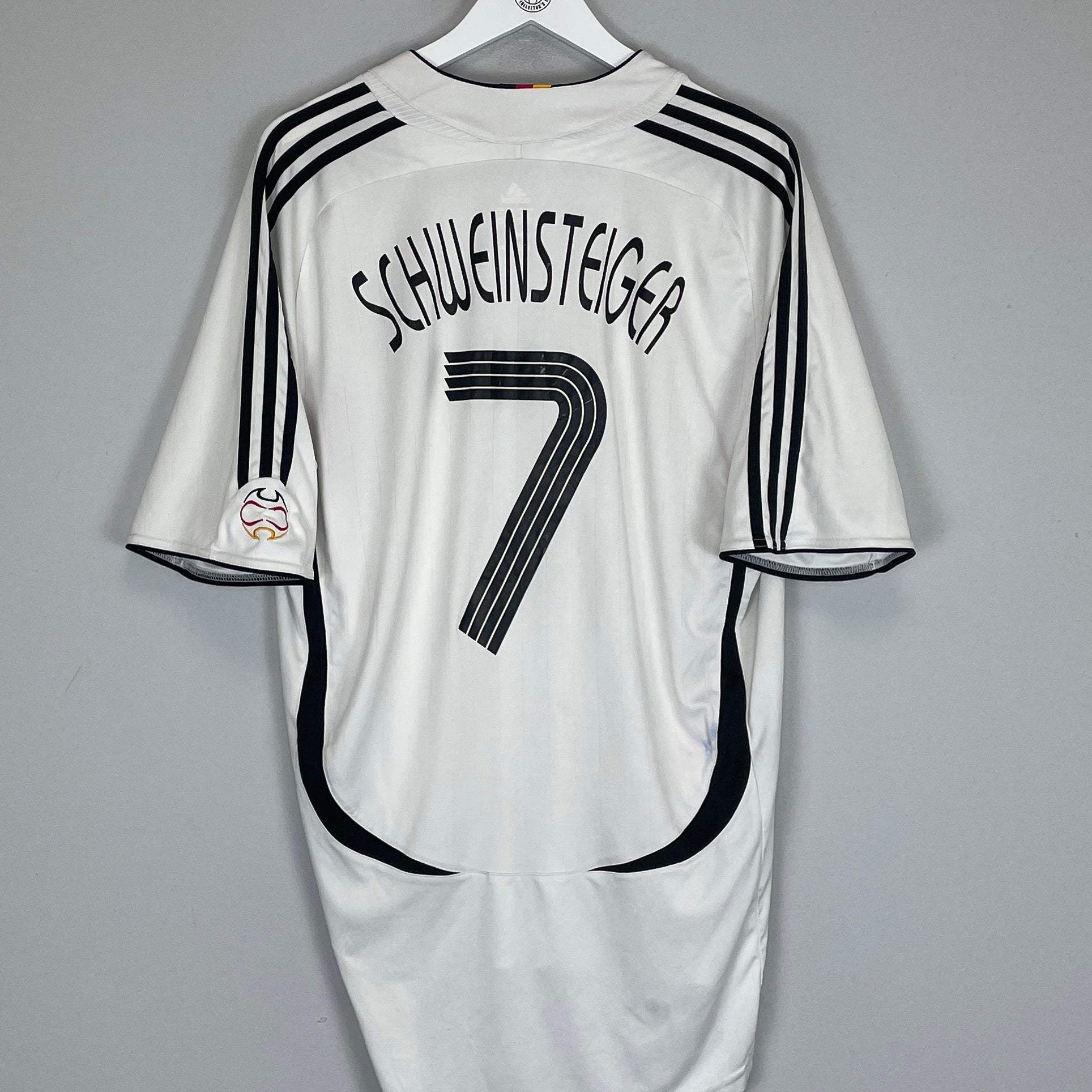 Shop 2006/07 GERMANY SCHWEINSTEIGER #7 HOME SHIRT (XL) ADIDAS, classic football shirts, vintage football shirts & retro soccer jerseys at Cult Kits
