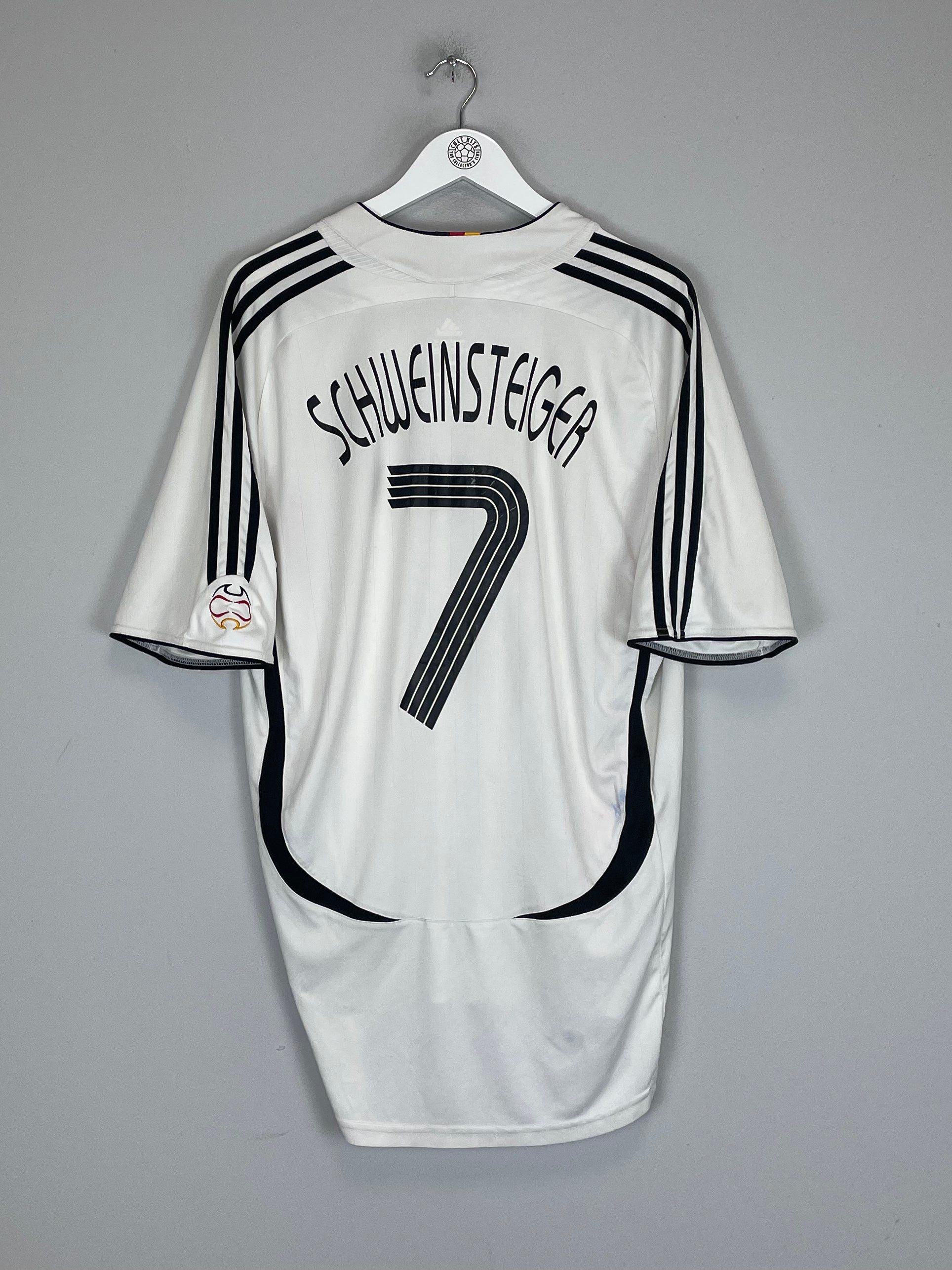 Shop 2006/07 GERMANY SCHWEINSTEIGER #7 HOME SHIRT (XL) ADIDAS, classic football shirts, vintage football shirts & retro soccer jerseys at Cult Kits