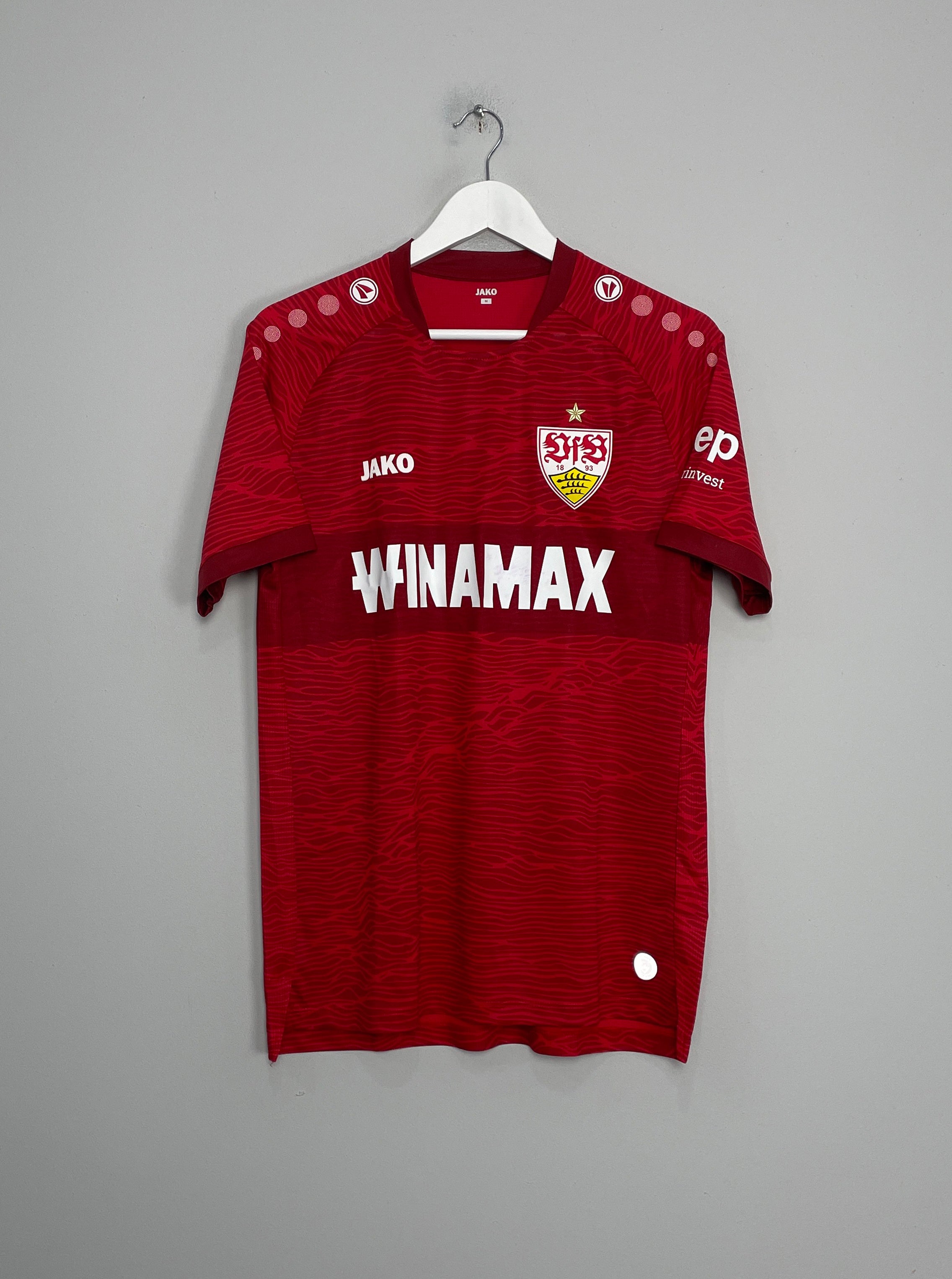 Shop 2023/24 STUTTGART AWAY SHIRT (M) JAKO, classic football shirts, vintage football shirts & retro soccer jerseys at Cult Kits