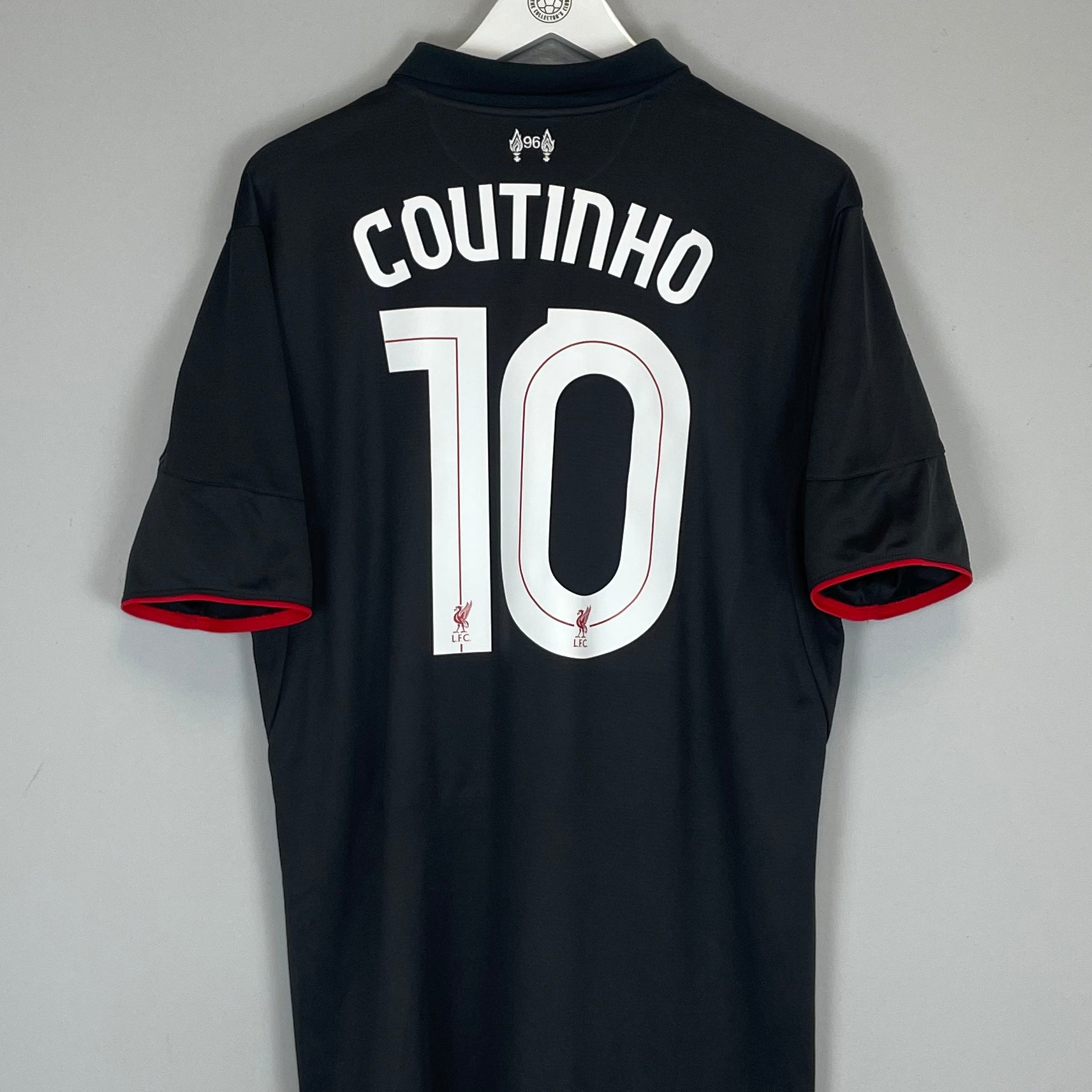 Shop 2015/16 LIVERPOOL COUTINHO #10 THIRD SHIRT (XL) NEW BALANCE, classic football shirts, vintage football shirts & retro soccer jerseys at Cult Kits