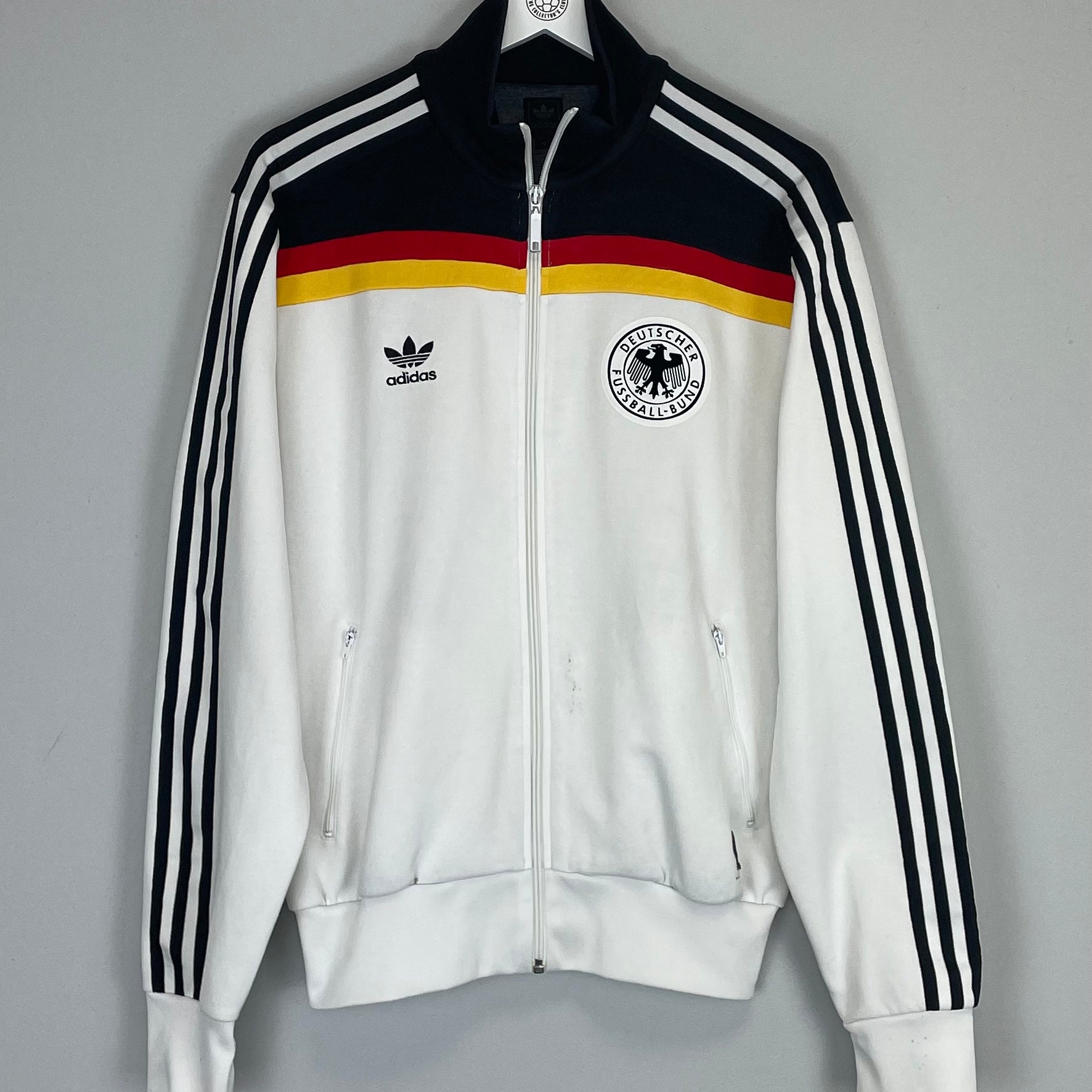 Shop 2006 GERMANY ADIDAS ORIGINALS TRACK JACKET (M), classic football shirts, vintage football shirts & retro soccer jerseys at Cult Kits