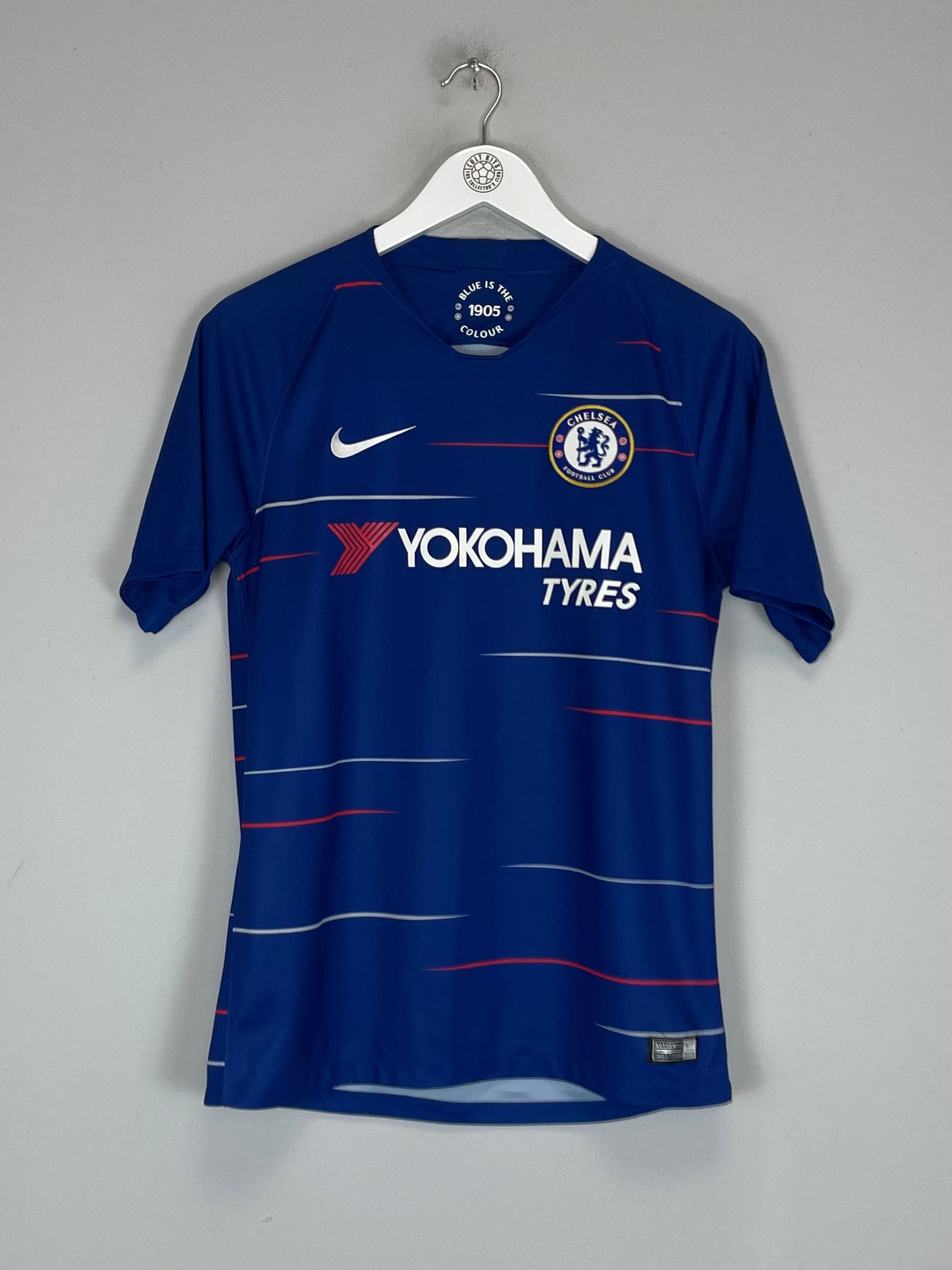 Shop 2018/19 CHELSEA HAZARD #10 HOME SHIRT (S) NIKE, classic football shirts, vintage football shirts & retro soccer jerseys at Cult Kits