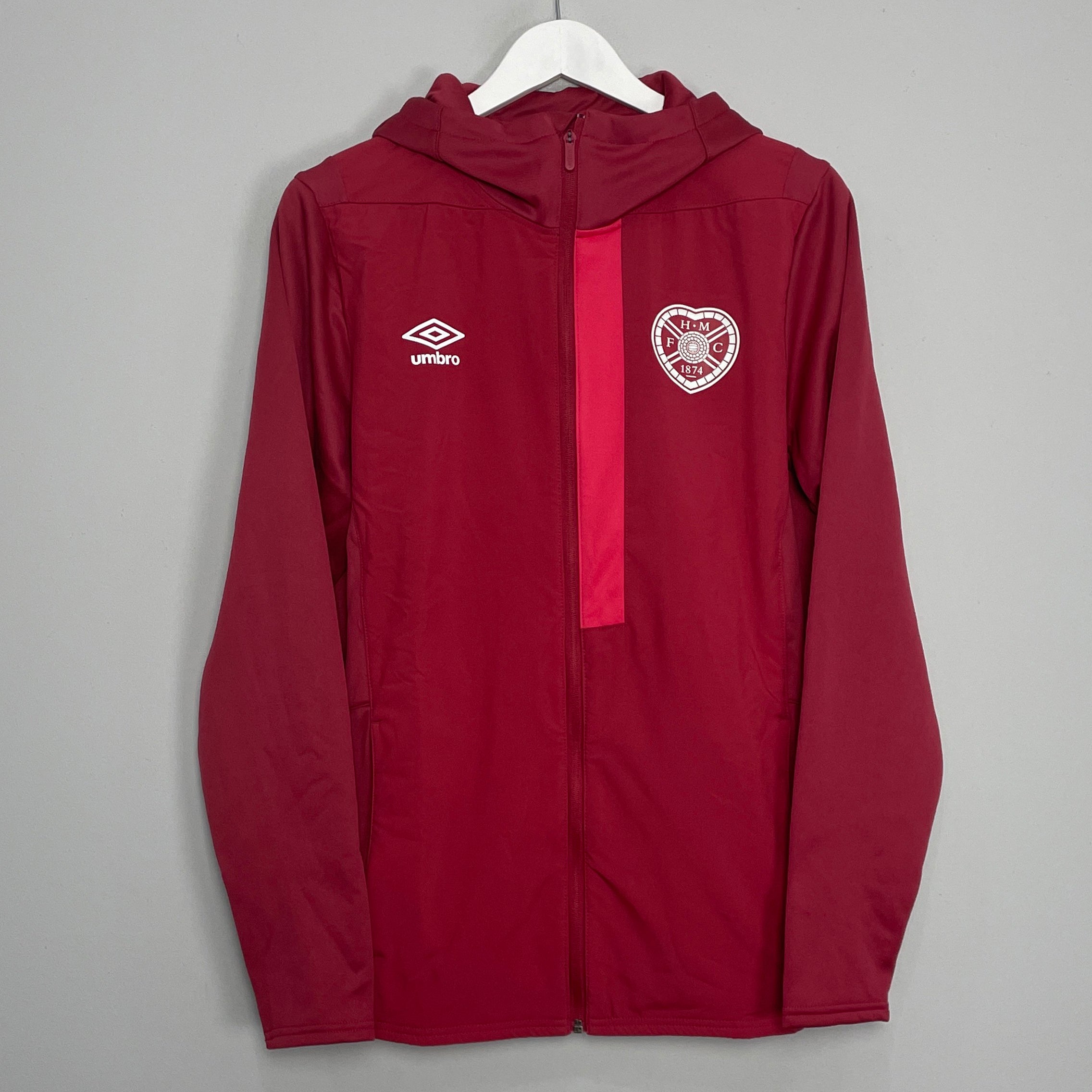 Shop 2023/24 HEARTS TRACK JACKET (M) UMBRO, classic football shirts, vintage football shirts & retro soccer jerseys at Cult Kits