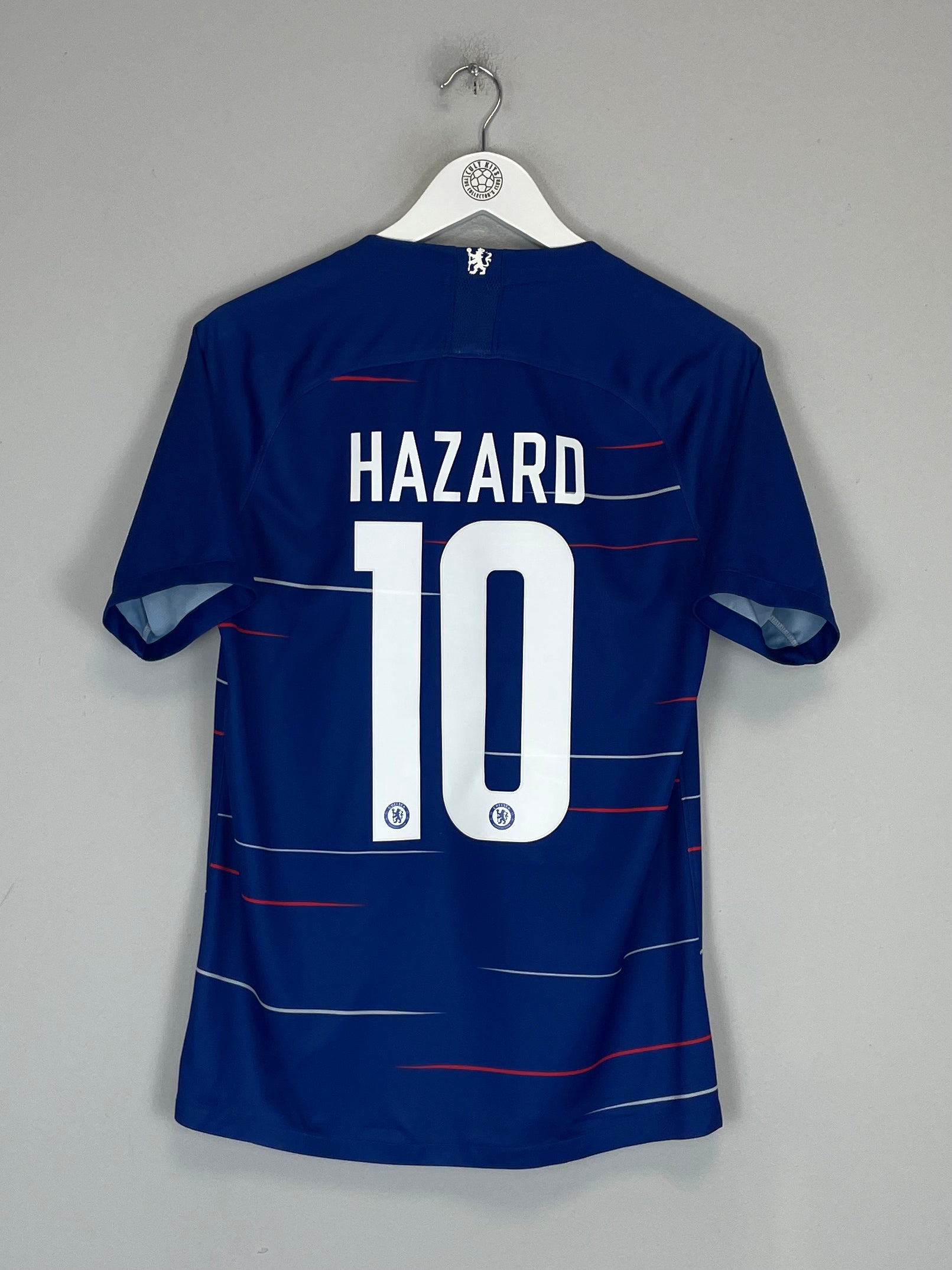 Shop 2018/19 CHELSEA HAZARD #10 HOME SHIRT (S) NIKE, classic football shirts, vintage football shirts & retro soccer jerseys at Cult Kits