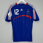 Shop 2007/08 FRANCE HENRY #12 HOME SHIRT (M) ADIDAS, classic football shirts, vintage football shirts & retro soccer jerseys at Cult Kits