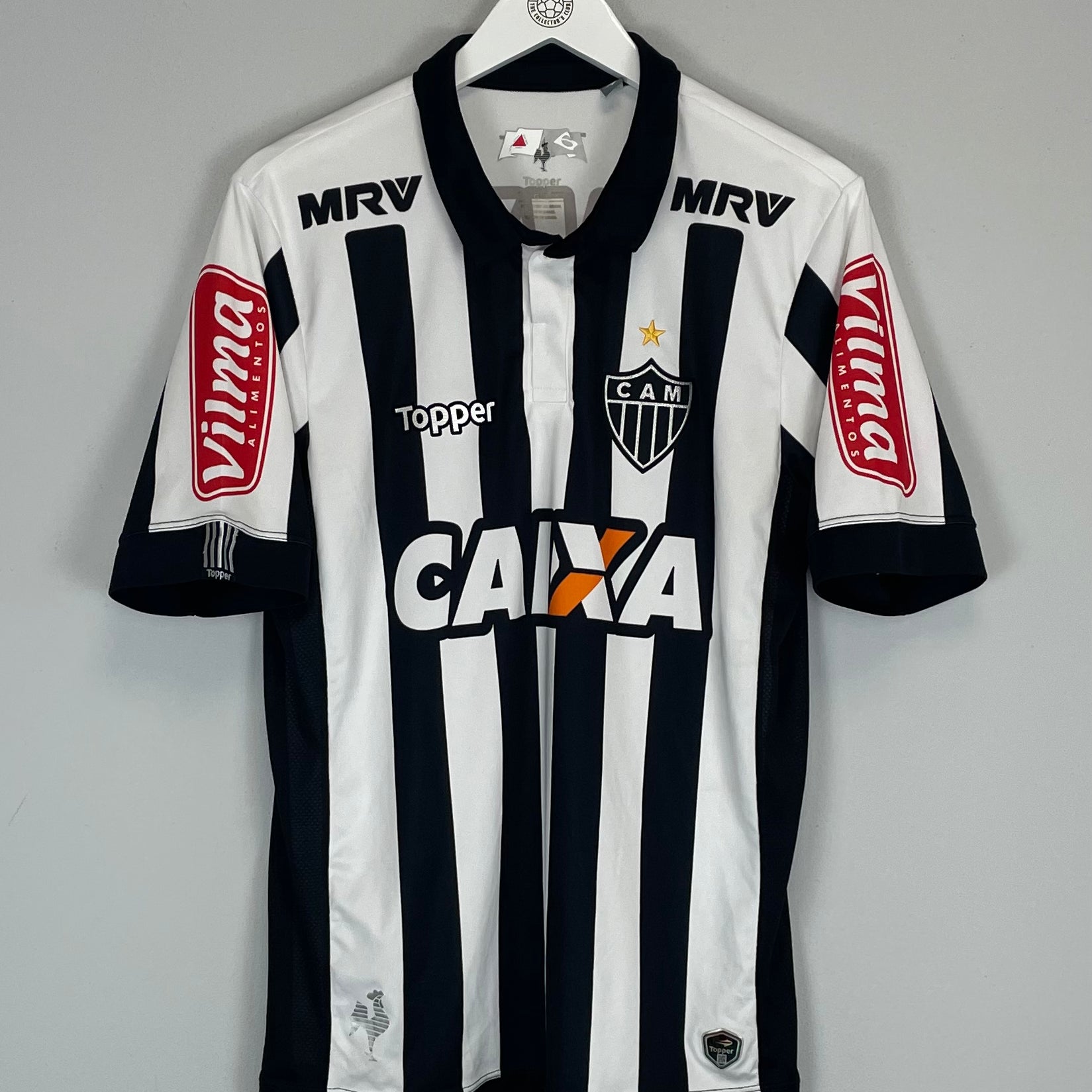 Shop 2017 ATLETICO MINEIRO HOME SHIRT (L) TOPPER, classic football shirts, vintage football shirts & retro soccer jerseys at Cult Kits