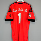 2012/13 REAL MADRID IKER CASILLAS #1 GK SHIRT (XL) ADIDAS
