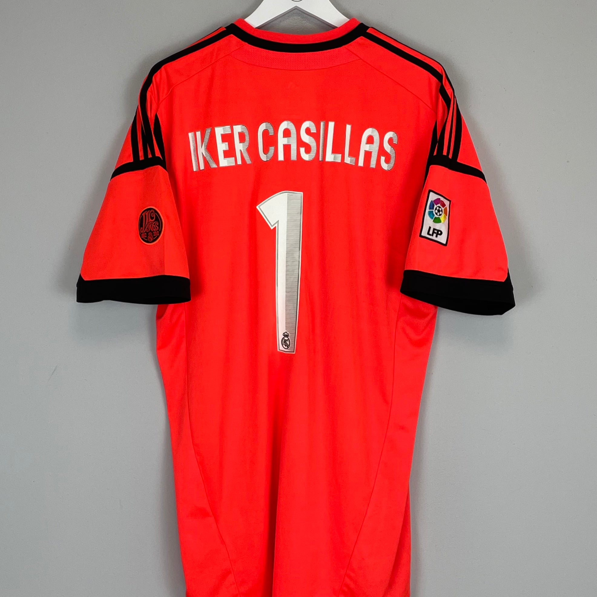 Shop 2012/13 REAL MADRID IKER CASILLAS #1 GK SHIRT (XL) ADIDAS, classic football shirts, vintage football shirts & retro soccer jerseys at Cult Kits