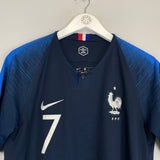 Shop 2018 FRANCE GRIEZMANN #7 HOME SHIRT (M) NIKE, classic football shirts, vintage football shirts & retro soccer jerseys at Cult Kits