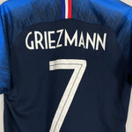 Shop 2018 FRANCE GRIEZMANN #7 HOME SHIRT (M) NIKE, classic football shirts, vintage football shirts & retro soccer jerseys at Cult Kits