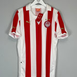 Shop 2011/12 OLYMPIAKOS *BNWT* HOME SHIRT (M) PUMA, classic football shirts, vintage football shirts & retro soccer jerseys at Cult Kits