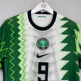 Shop 2020/21 NIGERIA IGHALO #9 HOME SHIRT (S) NIKE, classic football shirts, vintage football shirts & retro soccer jerseys at Cult Kits