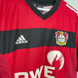 2002/04 BAYER LEVERKUSEN HOME SHIRT (XL) ADIDAS