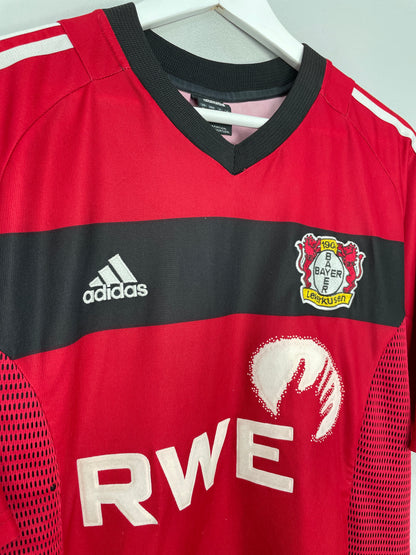 2002/04 BAYER LEVERKUSEN HOME SHIRT (XL) ADIDAS